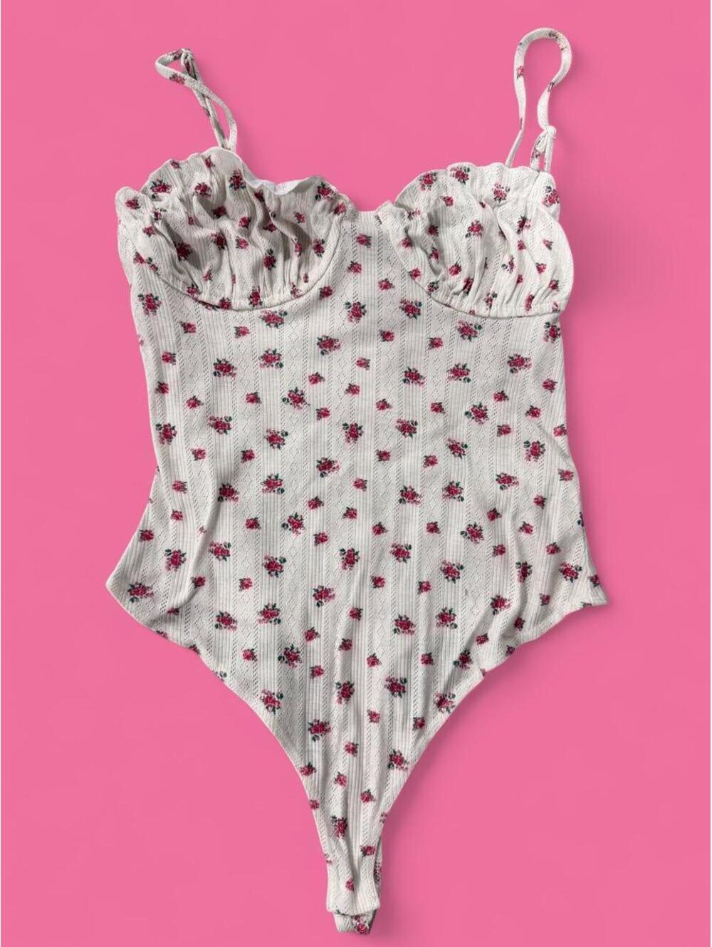 Princess Polly Women's Multi and White Bodysuit